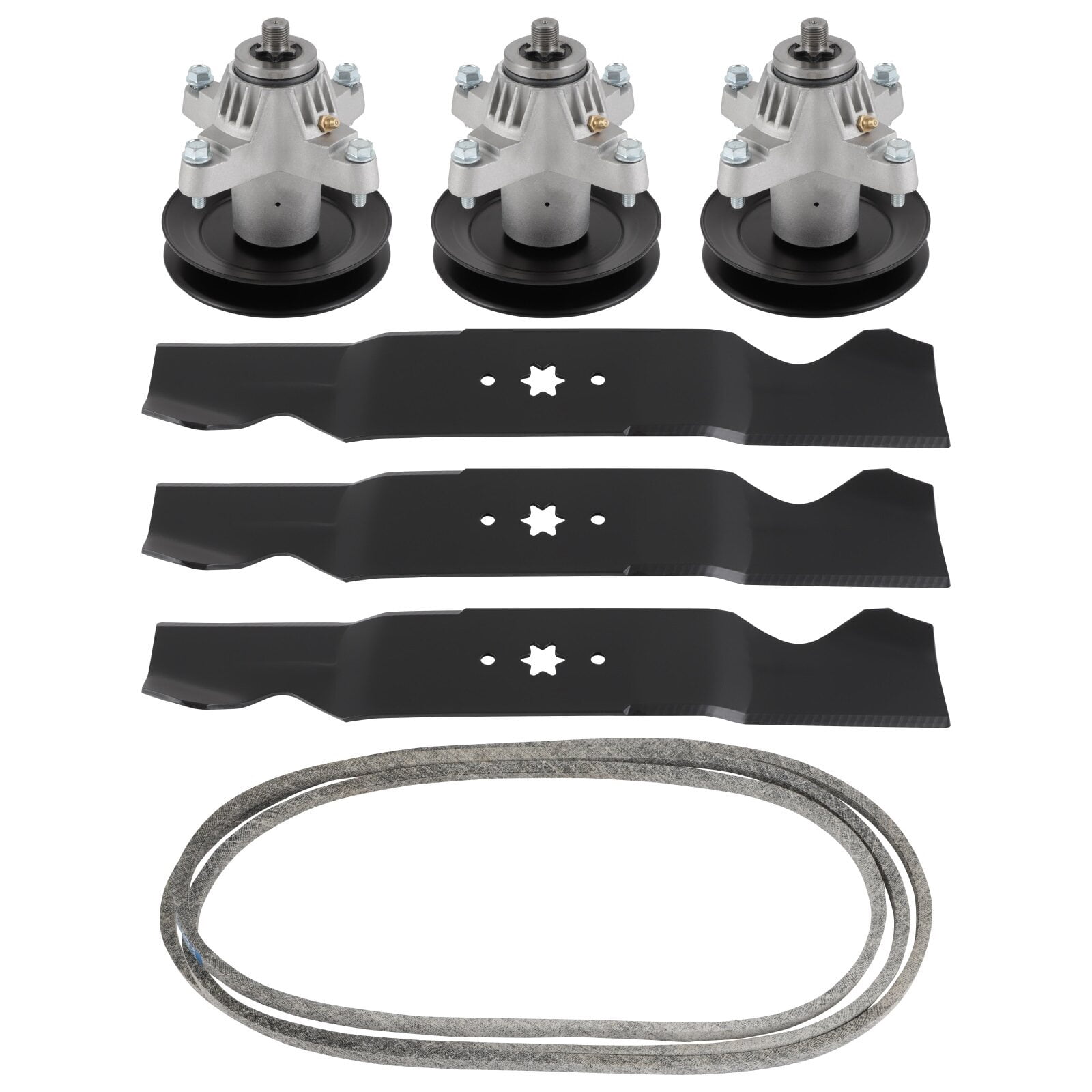 ECCPP Lawn Mower Deck Parts Rebuild Kit 54" Deck Rebuild Kit Compatible for Cub Cadet MTD 54" SLT 1554 SLTX 1054, for Troy Bilt, for Super Bronco, for White Outdoor