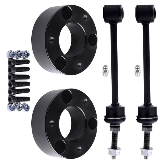 ECCPP Leveling Kit 2006 2007 for Dodge for Ram 1500 - Rear Sway Bar End Link 2.5 inch front leveling lift kit
