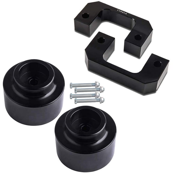 ECCPP Leveling Lift Kit for Chevrolet Avalanche Leveling Lift Kit Raise Your Vehicle 2inches Front 1.5inches Rear Compatible for Chevrolet Avalanche 5.3L 2007-2013