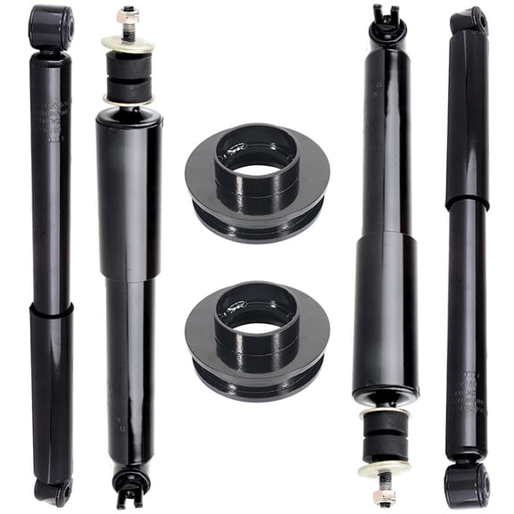 ECCPP Leveling Lift Kit Strut Spacers Struts Shock Absorbers Assembly for Chevy Silverado 1500 Classic Raise Your Vehicle 3" Front Compatible with for Chevy Silverado 1500 4.3L 1999-2006