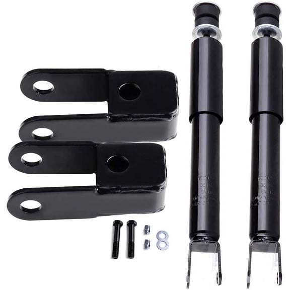 ECCPP Leveling Lift Kit Strut Spacers Struts Shock Absorbers Assembly for Chevy Silverado 1500 Raise Your Vehicle 2" Front Compatible with for Chevy Silverado 1500 4.3L 2007