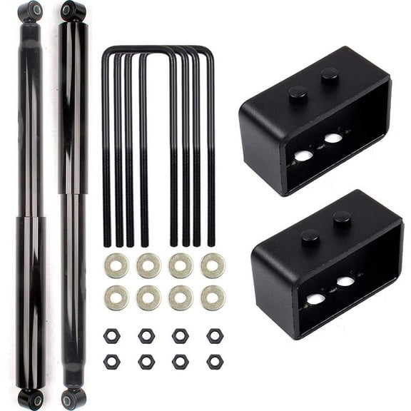 ECCPP Leveling Lift Kit Strut Spacers Struts Shock Absorbers Assembly for Ford for F-150 Leveling Lift Kit Raise Your Vehicle 3" Rear Complete Struts Rear Compatible for Ford for F-150 3.5L 2011-2012