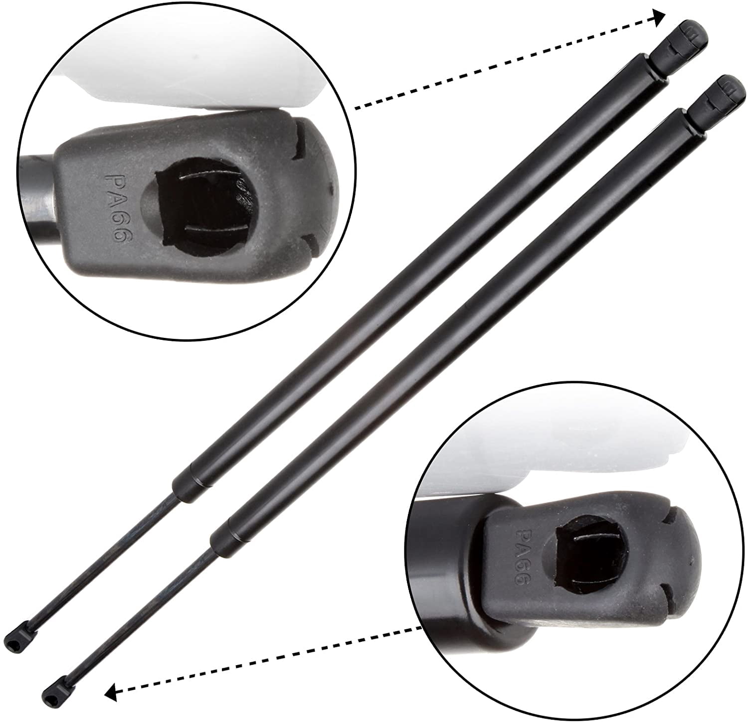 ECCPP 2pc Tailgate Lift Support Struts For Jeep Patriot 2007-2016 W/ Speakers (6831) - View #2
