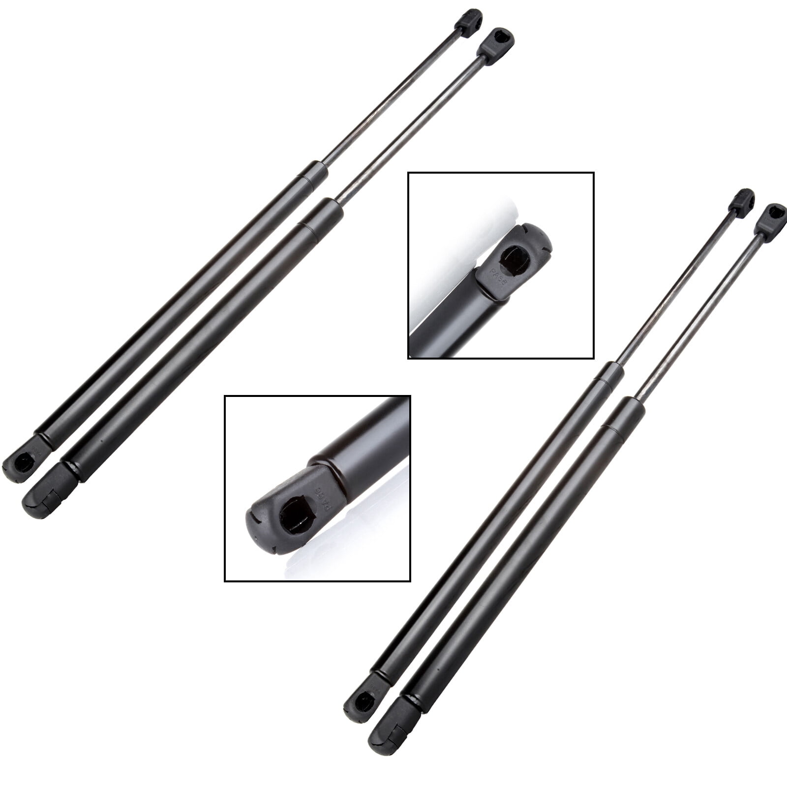 ECCPP Lift Support Struts Gas Springs Set Of 4 For Hyundai Santa Fe 2001-2006 (Window & Liftgate)