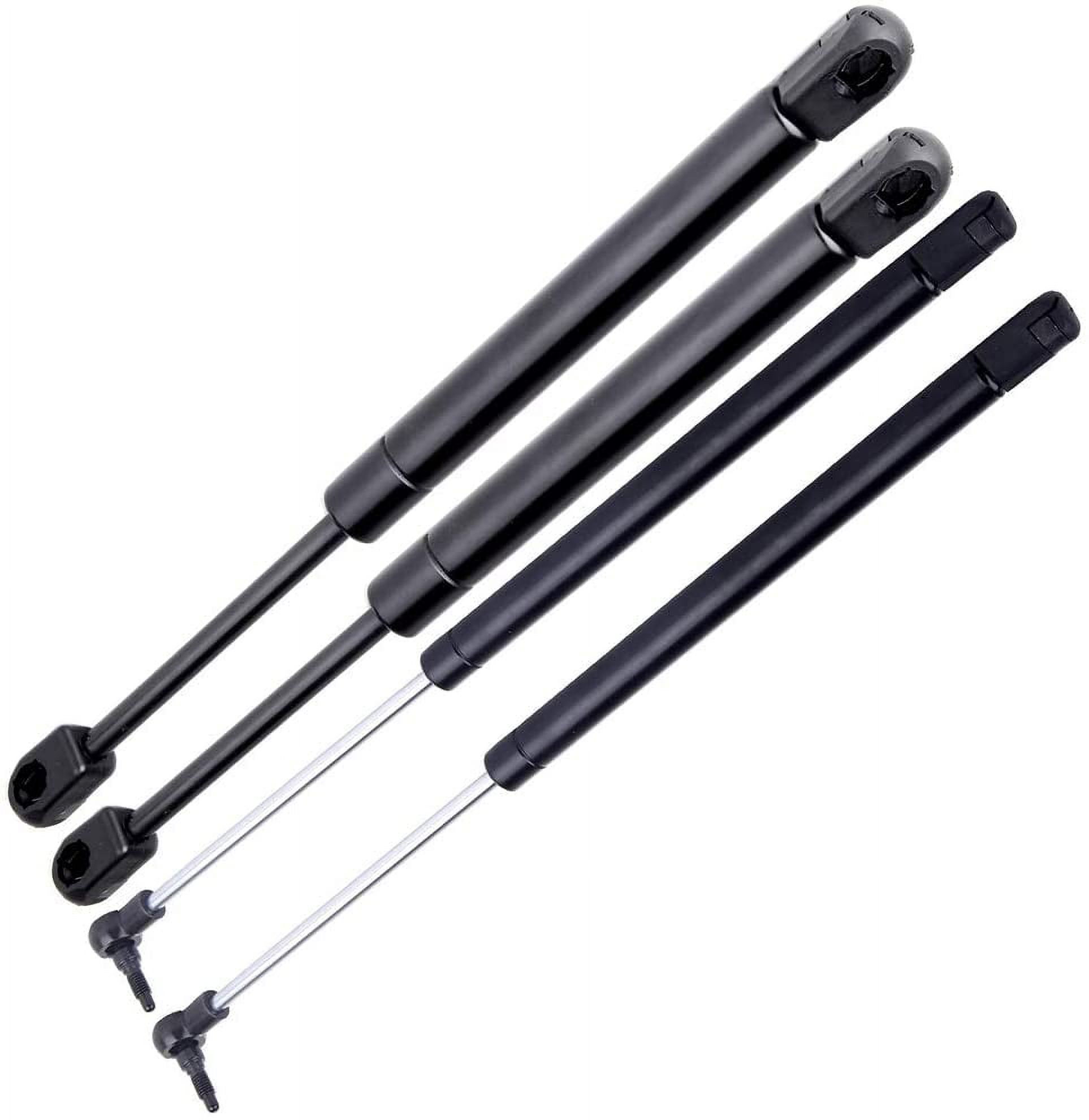 Krator Hood, Liftgate, & Rear Window Lift Supports Compatible with Jeep