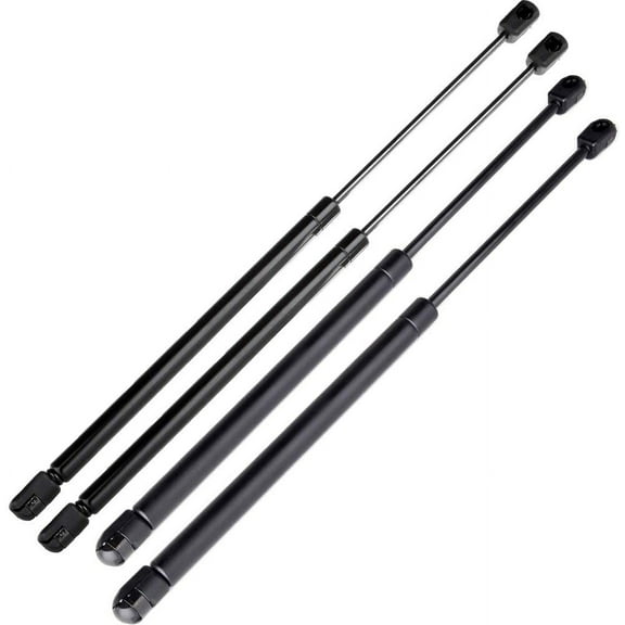 ECCPP Lift Supports Front Hood and Rear Window Struts Gas Springs Shocks for Jeep Liberty 2002-2007 Set of 4