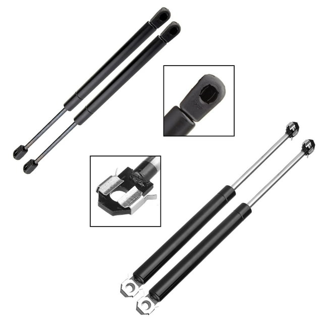 ECCPP Lift Supports Hood and Trunk Struts Gas Springs Shocks for Chevrolet Camaro 19871992,for