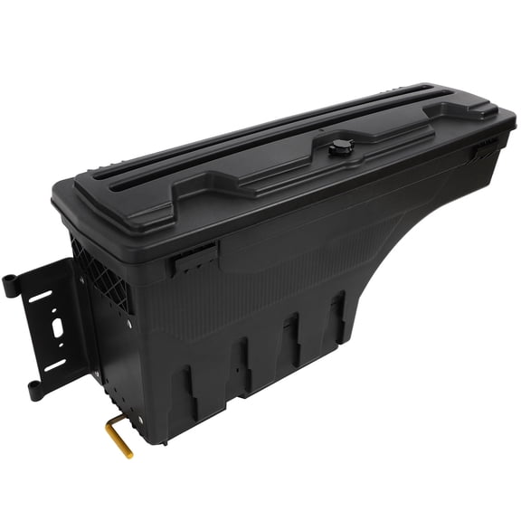 ECCPP Lockable Truck Bed Storage Tool Box Black for Ford for F-150 1997-2014