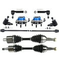 thumbnail image 1 of ECCPP Lower Ball Joint Inner Outer Tie Rod End CV Axle Wheel Hub Bearing fit for Buick Regal 2000 2003 for Chevrolet Monte Carlo 2000-2004 2006-2007 10pcs, 1 of 5