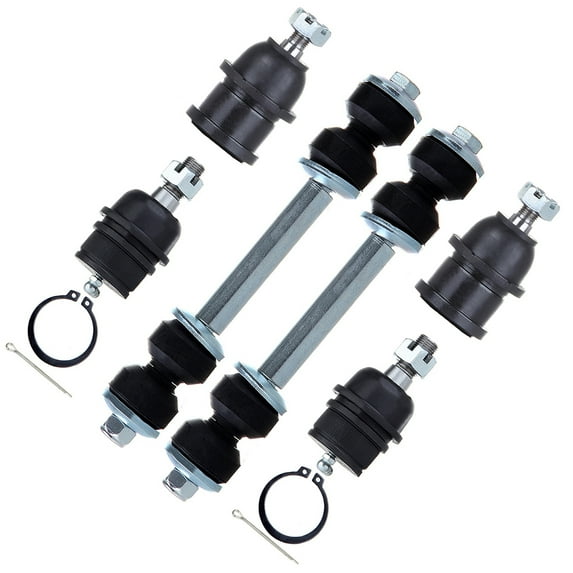 ECCPP Lower Ball Joints Front Sway Bars Upper Control Arms Ball Joints for Ford Expedition for Ford for F-150 for Ford for F-150 Heritage for F-250 for Lincoln Blackwood for Lincoln Navigator