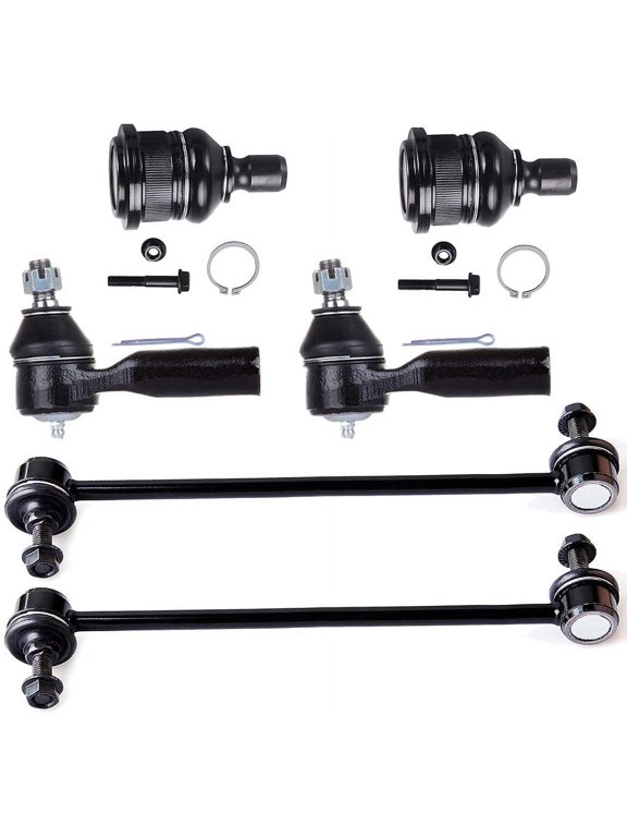 Lower Ball Joints Outer Tie Rod Ends Front Sway Bar End Links 2001 2002 2003 2004 2005 2006 2007 2008 2009 for Ford Escape for Mazda Tribute for Mercury Mariner
