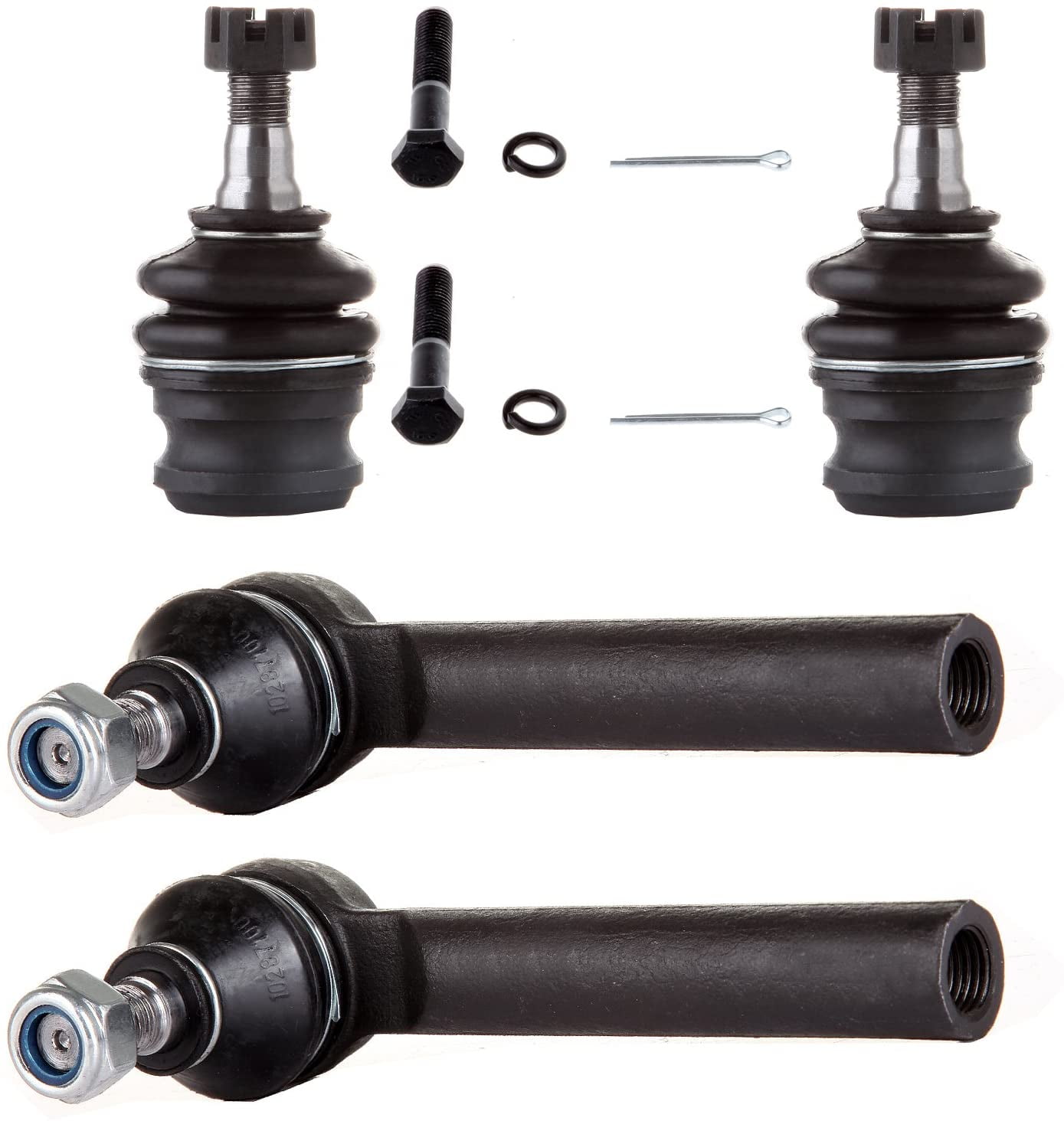 ECCPP Lower Ball Joints Outer Tie Rod Ends for Subaru BAJA for Subaru