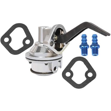 80 GPH Mechanical Fuel Pump – Fits Ford Small Block 260, 289, 302, 351W W/ Fittings & Gasket