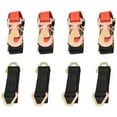thumbnail image 1 of ECCPP NEW 4 Sets Car Hauler Trailer Auto Tie Down Red Axle Straps Ratchet Straps Tow Kit, 1 of 5