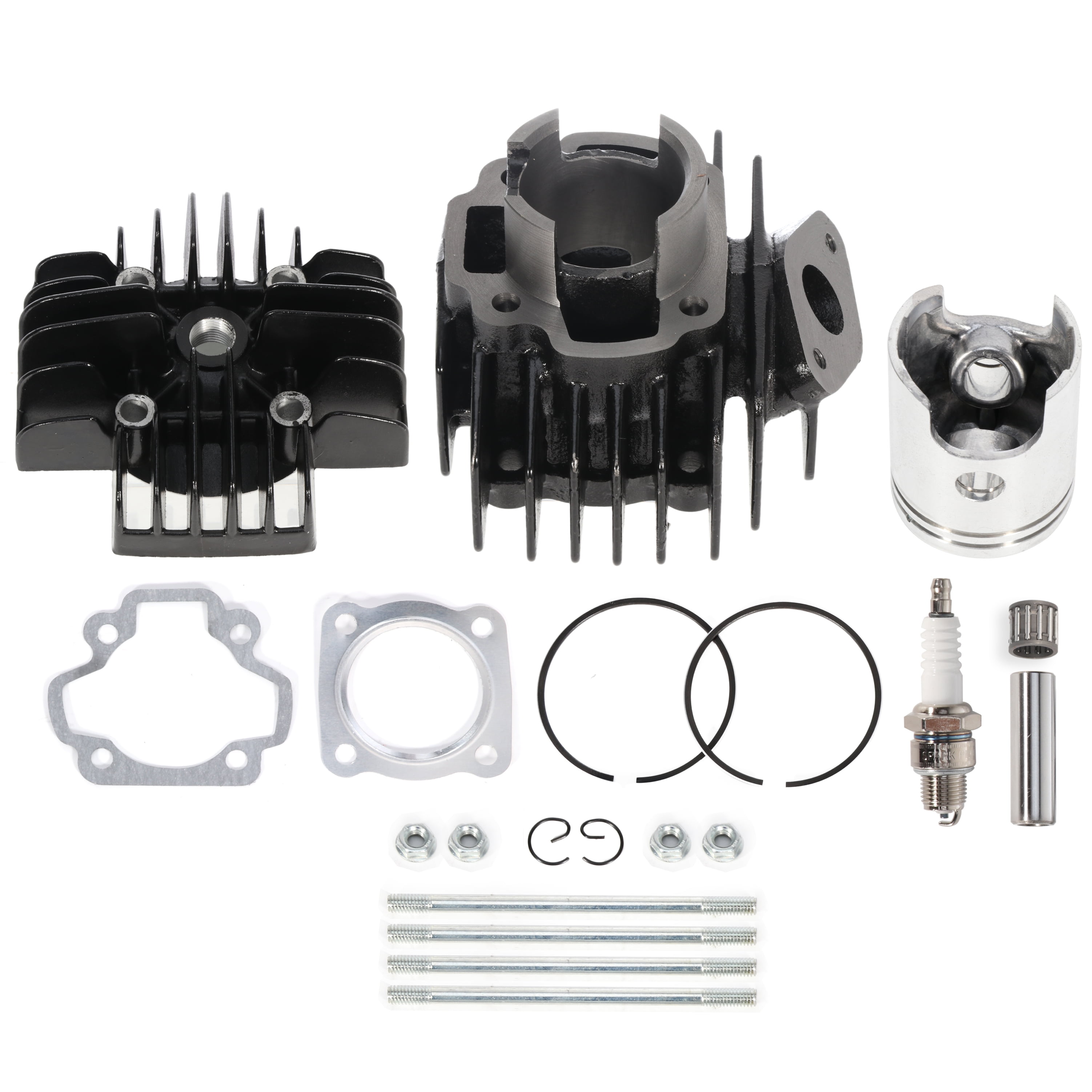 YAMAHA PW 50 PW50 QT 50 QT50 Cylinder Piston Ring Head Gasket Set Kit Brand New P 6385
