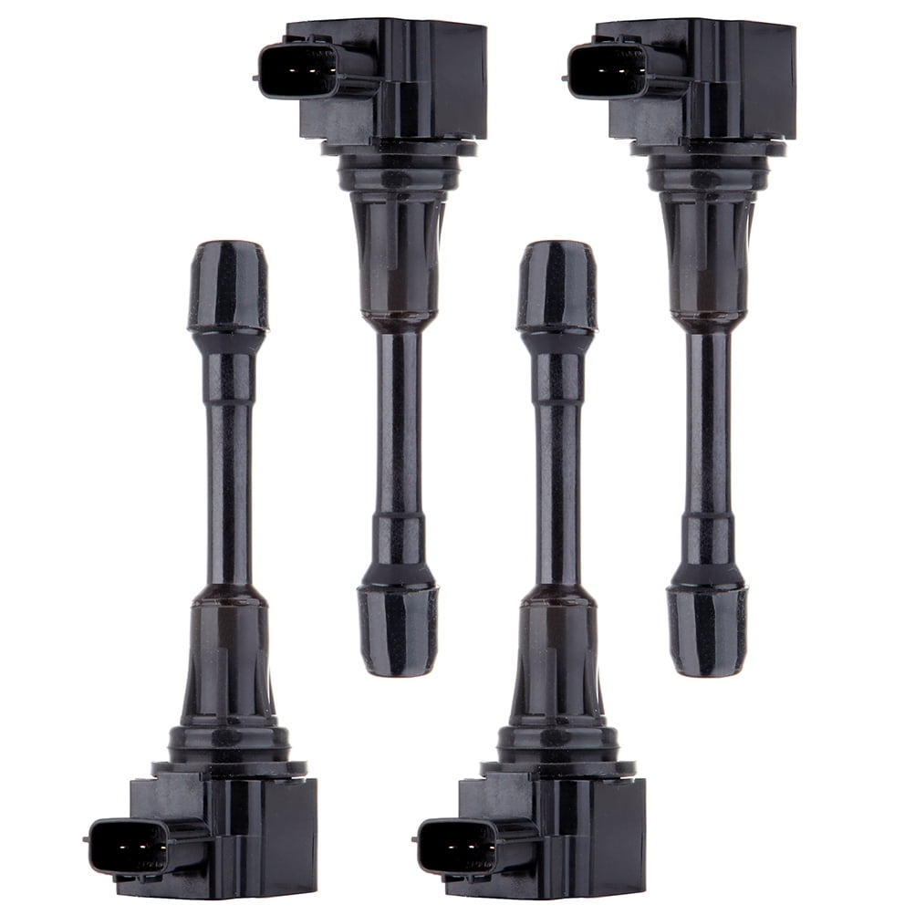 ECCPP New Plug Ignition Coil 4 pack For 2009-2015INFINITI FX50 M56 QX60 Compatible with 2009-2012 Nissan Versa 1.6L L4 UF549