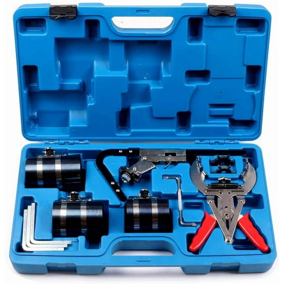 ECCPP Piston Ring Service Set Cleaning Ring Expander Compressor Tool Set Fit for Auto Engine Motor