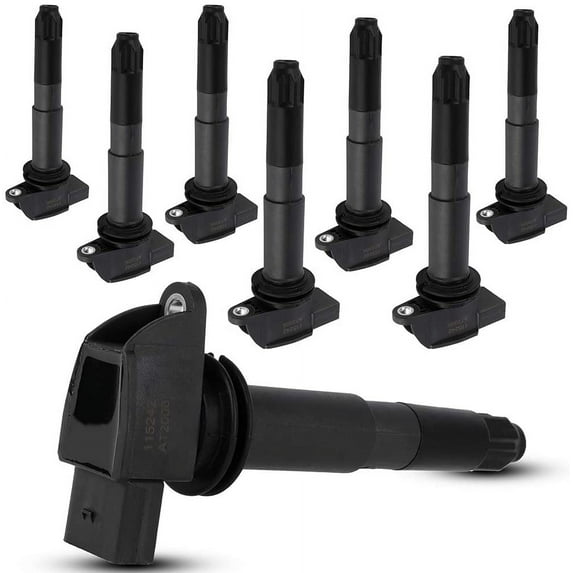 ECCPP Portable Spare Car Ignition Coils Compatible for Porsche Carrera GT 5.7L 2004-2005 Replacement for UF513 for Travel, Transportation and Repair (Pack of 8)