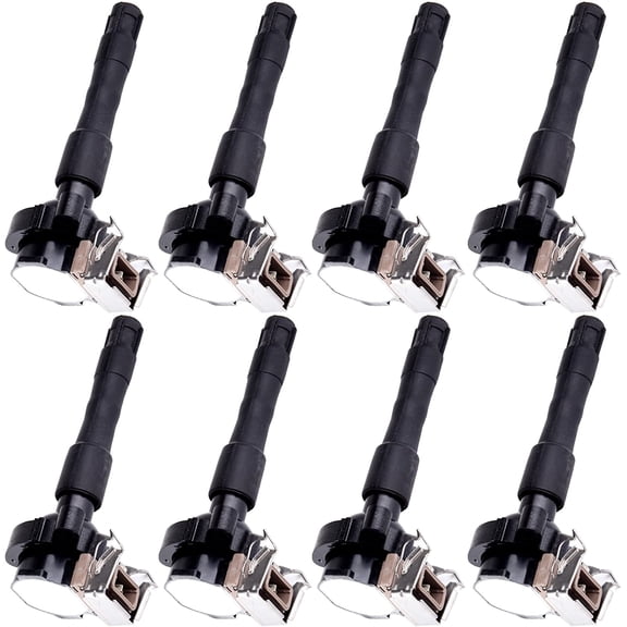 ECCPP Portable Spare Car Ignition Coils Compatible with BMW 1996-2003 Replacement for UF-300 UF-354 for Travel, Transportation and Repair (Pack of 8)