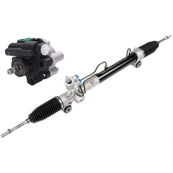 ECCPP Power Steering Pump & Steering Rack and Pinion Set Fit 2002-2003 for Toyota Camry 3.0L 2004-2006 for Toyota Camry 3.3L replace 21-5931;Rack 763