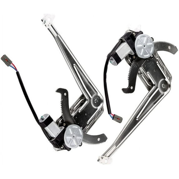 ECCPP Power Window Lift Regulator on Front with Motor Assembly Replacement for 1993-2011 For Ford Ranger