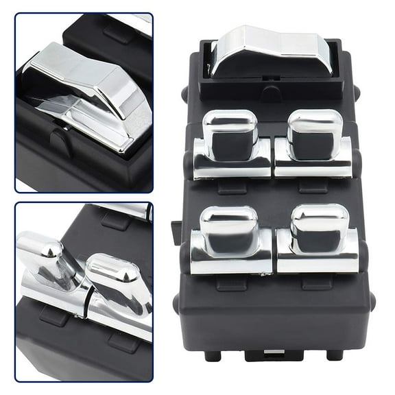 ECCPP Power Window Switch on Front Left Drivers Side For Lincoln Town Car 1998-02 F8VZ-14529-AA