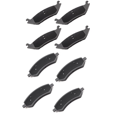 CCIYU Rear Ceramic Brake Pad Kit – Fits Chrysler Aspen & Dodge Ram 1500 2005-2010, Low Dust