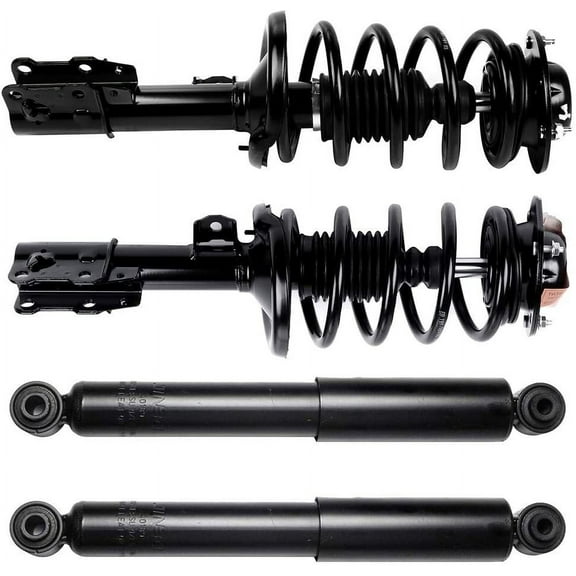 ECCPP Quick Strut Complete Struts Assembly Shock Absorber for 2004 2005 2006 2007 for Chevrolet for Malibu (Front Rear Pair)