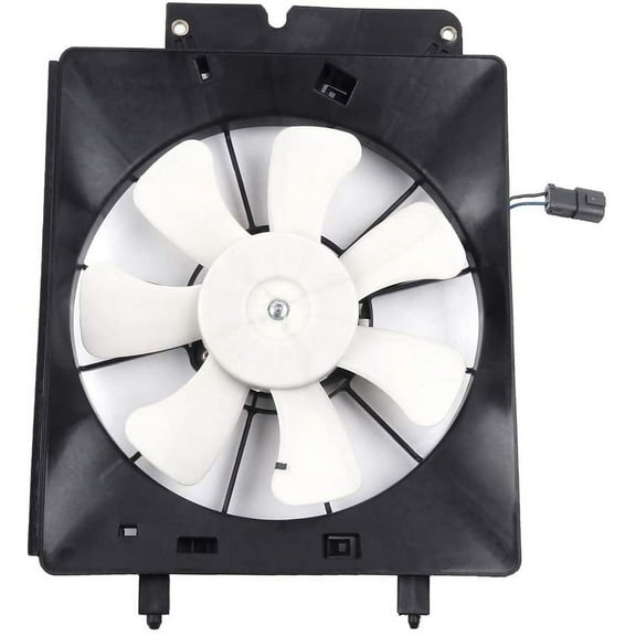 ECCPP Radiator Condenser Cooling Fan Assembly Replacement fit for 2003-2006 for Honda for CR-V/for Element 2.4L
