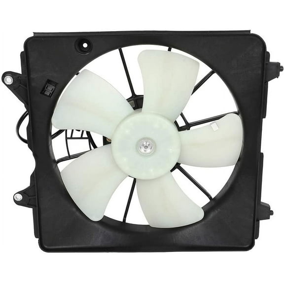 ECCPP Radiator Cooling Fan 600980 674-50117 19030RTA004 Replacement fit for 2006 2007 2008 2009 2010 2011 for Honda Civic