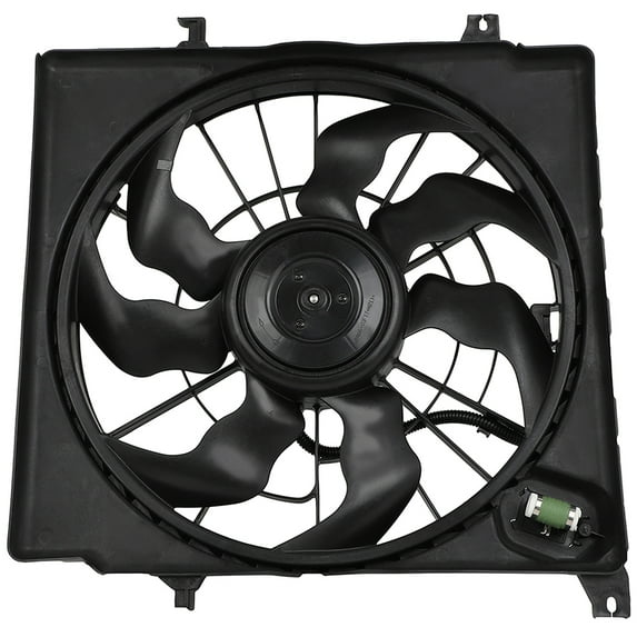 ECCPP Radiator Cooling Fan 622620 674-50658 KI3115135 Replacement fit for 2011 2012 2013 for Sonata Kia Optima