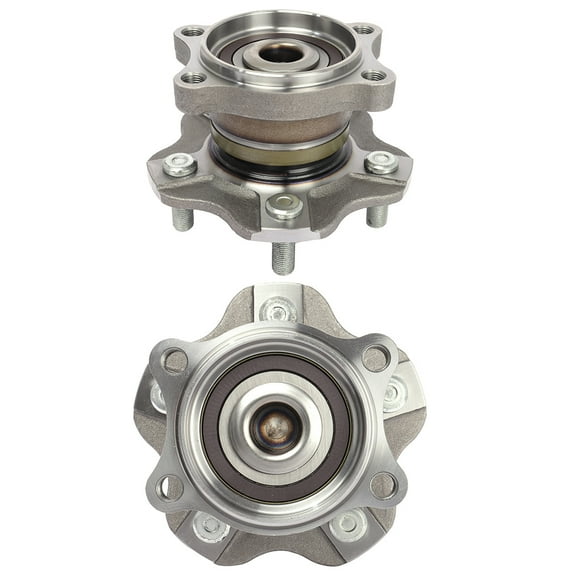ECCPP Replacement for 2 New Complete Rear Wheel Hub Bearing Assembly 5 Lugs w/ABS fit for 04 05 06 06 07 08 09 Nissan Quest 02 03 04 05 06 Nissan Altima 04 05 06 07 08 Nissan Maxima 512292 x2