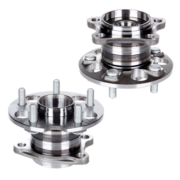 ECCPP Replacement For Pair of 2 New Complete Rear Wheel Hub Bearing Assembly 5 Lugs For 2004-2009 For Lexus For Toyota 512284 x2