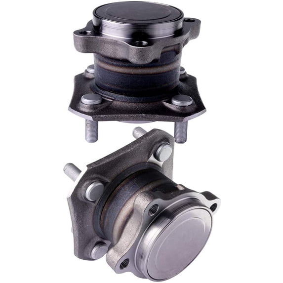 ECCPP Replacement For Wheel Bearing Hub 512385 X2 Hub Bearing Assembly Hub Assemblies Rear Axle 4 Lugs W/ABS Sensor For Sentra Fits select: 2010-2012 NISSAN SENTRA 2.0/2.0S/SR/2.0SL