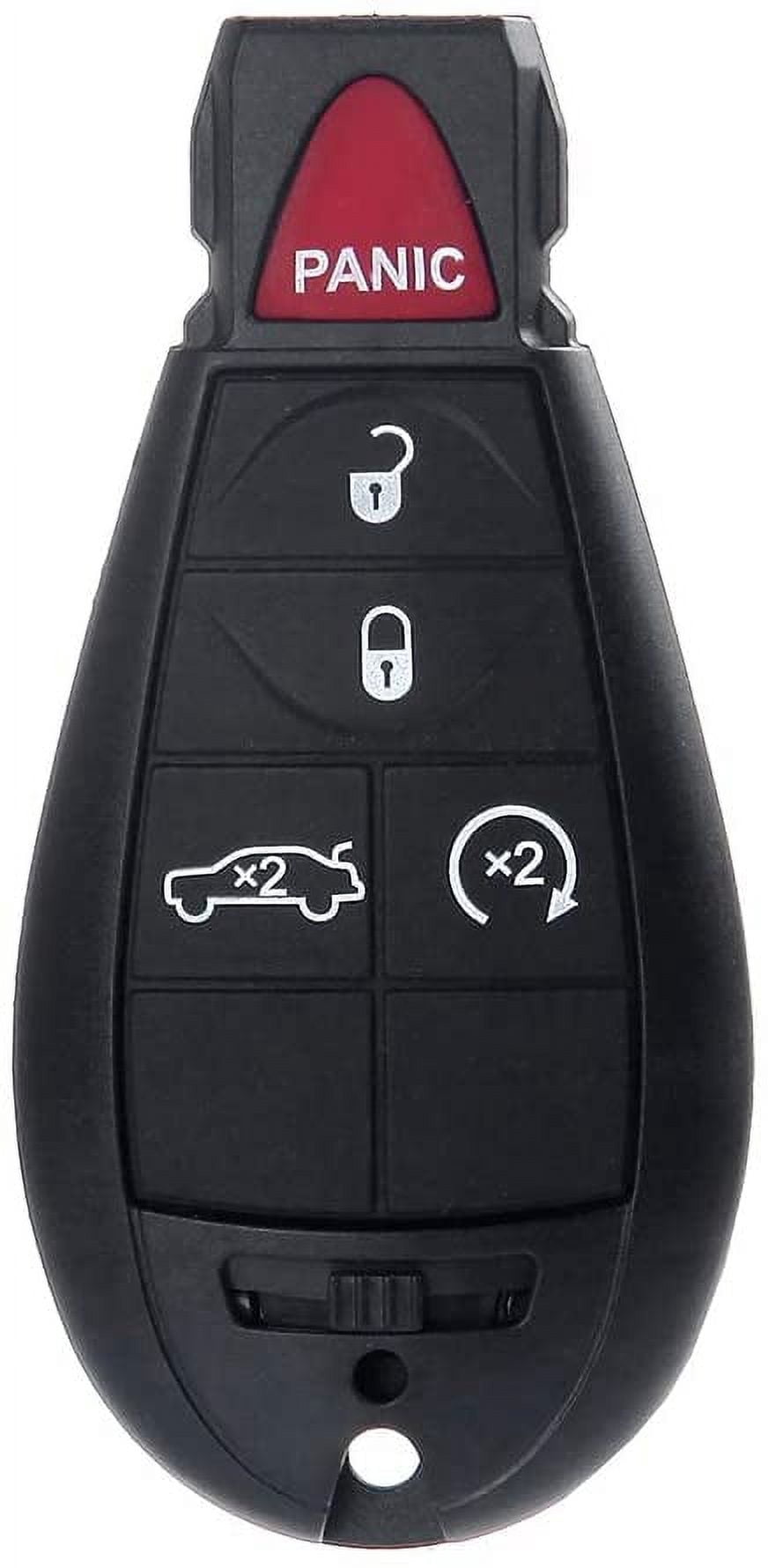 ECCPP Replacement for Uncut 433MHz Keyless Entry Remote Control Car Key ...