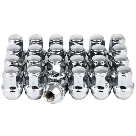 ECCPP Replacement for Wheel Lug Nuts 24pcs M14x1.5 Chrome Lug Nuts 1.8"(45mm) Tall For Chevrolet 92 93 94 95 96 97 98 99 00 01 02 03 04 05 06 07 08 09 10 11 12 13 14 15 16 17 18 19 20 21 22