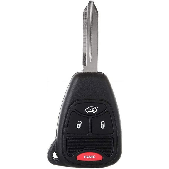 ECCPP Replacement fit for Uncut 315MHz Keyless Entry Remote Key Fob Jeep Dodge Series OHT692713AA (Pack of 1) Fits select: 2006-2009 DODGE RAM 2500, 2008 DODGE RAM 1500 ST/SLT