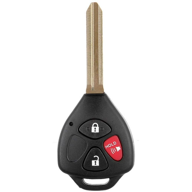 ECCPP Replacement fit for Uncut Keyless Entry Remote Control Car Key