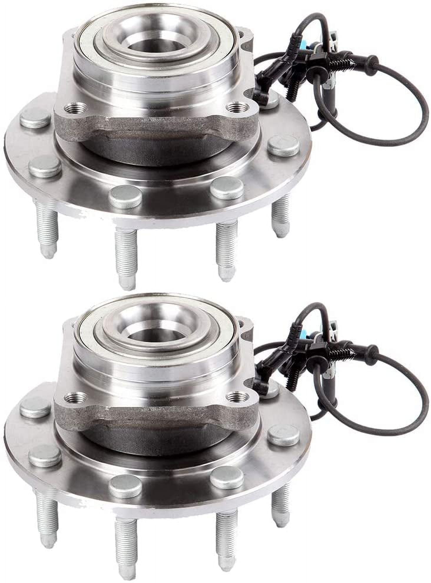 Front Wheel Hub Bearing Assembly 8-Lug W/ABS For 2001-2007 GMC Chevrolet Silverado Sierra 2500HD & More