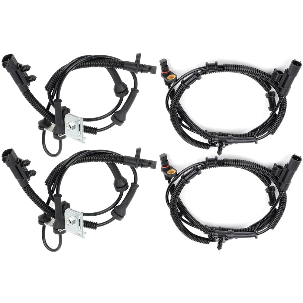 ECCPP Right Rear+Left Rear ABS Wheel Speed Sensor ABS Sensor fit for ...