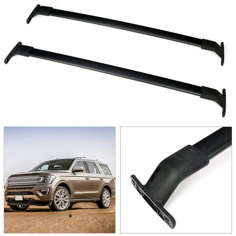 ECCPP Roof Rack Crossbars Compatible for Ford Expedition 2018 2019 Cargo Racks Rooftop Luggage Canoe Kayak Carrier Rack Max Load 150LBS Kayak Rack