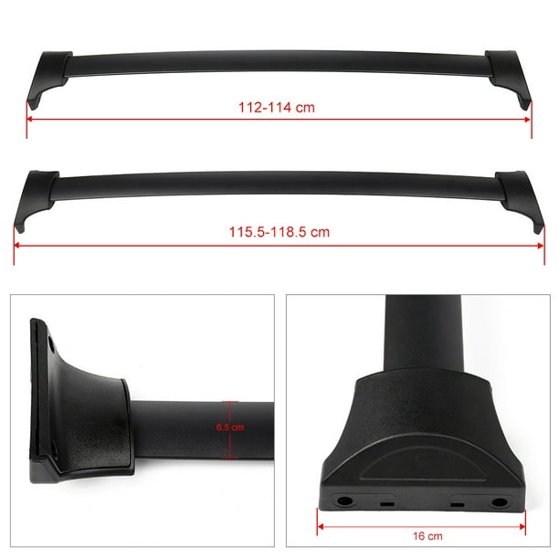 ECCPP Roof Rack Crossbars fit for Honda Pilot 20162018 Rooftop Luggage