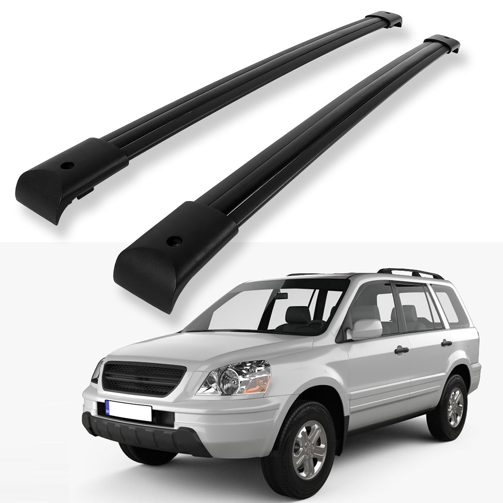 ECCPP Roof Top Cross Bar Set Fit for Honda Pilot 3.5L 2003-2008,Aluminum Roof Rack Luggage Cargo Carrier Rails