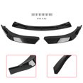 thumbnail image 1 of ECCPP STP-Style Front Bumper Lip PP fit for 2006-2008 for Lexus IS250 IS350 Base Front Lip Spoiler Glossy Black Front Lip Body Kit, 1 of 6
