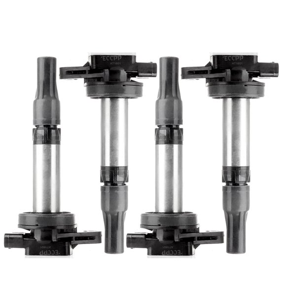 ECCPP Set of 4 New Ignition Coils PACK For 2003-2010 Range Rover Jaguar 4.4L 4.2L V8