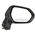 thumbnail image 1 of ECCPP Side Mirror Replacement Right Side Black Smooth 2018 For TOYOTA CAMRY, 1 of 5