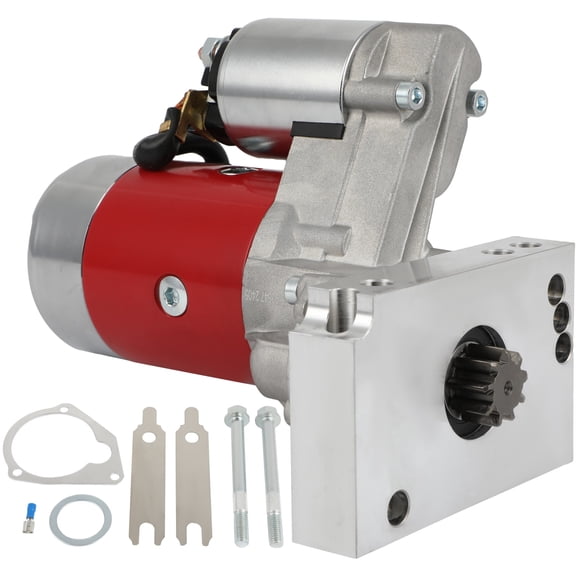 ECCPP Starter Fit For 18493 for Chevrolet for C1500 4.1L 1989,for Chevrolet for C1500 4.3L 1988-1989,for Chevrolet for C1500 5.0L 1988-1989,for Chevrolet for C1500 5.7L 1988-1989;Red
