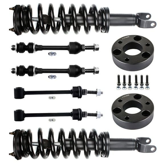 ECCPP Suspension And Lift Kit 2006 for Dodge for Ram 1500 - Lift Kit Shocks Struts Sway Bar Link Set