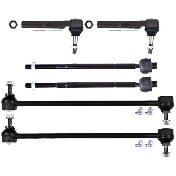 ECCPP Sway Bar Link Kit 01 02 03 04 05 06 07 08 09 for Buick Rendezvous for Buick Terraza for Chevrolet Uplander for Pontiac Aztek for Pontiac Montana for Saturn Relay - Sway Bar Link Set Tie Rod Tool