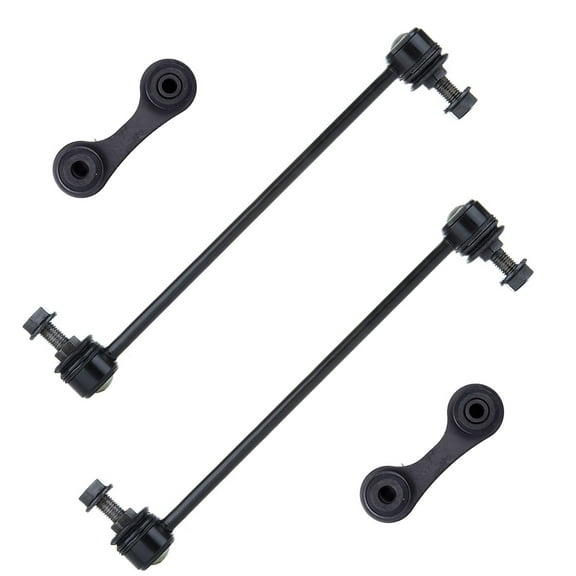 ECCPP Sway Bar Link Kit 2004 2005 2006 2007 2008 2009 2010 2011 2012 for Chevrolet for Malibu - Front Sway Bar End Links- Naturally Aspirated- 11.8 Inch Center to Center Rear Sway Bar End Links